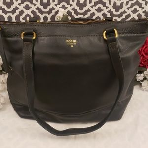 Black fossil bag